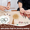 400Pcs 4 Styles 304 Stainless Steel Open Jump Rings STAS-GA0001-66-6