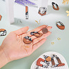 DIY Two Tone Dangle Earring Making Kit DIY-TA0009-01C-6