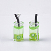 Glass Bottle Pendants LS-X-CRES-N017-06F-2