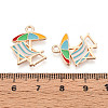 Beach Theme Alloy Enamel Pendants ENAM-T022-33M-3