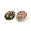 Natural Unakite Cabochons G-H094-01A-25-2