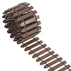 1Pc Wood Fence Ornaments WOOD-CN0001-28B-7