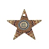 Geometric Alloy Sheet Printed Pendant Earrings Accessories LS-PALLOY-E139-01G-02-1