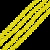 Transparent Glass Beads Strands EGLA-A034-T2mm-MD29-2