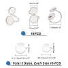 DIY Blank Dome Finger Ring Making Kit DIY-UN0004-13-5