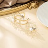 Hollow Flower Iron Cuff Bangles & Rings Sets FS-WGA02DC-01-2