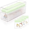 Rectangle Clear Acrylic Jewelry Storage Boxs PW-WG42263-02-1