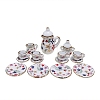 Mini Ceramic Tea Sets BOTT-PW0002-122B-2