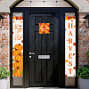 Polyester Hanging Sign for Home Office Front Door Porch Decorations HJEW-WH0023-023-4