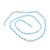 Opaque Glass Beads Strands GLAA-P001-04A-03-3