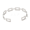 Non-Tarnish 304 Stainless Steel Hollow Rectangle Cuff Bangles LS-BJEW-H322-01P-3