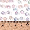 Baking Paint Transparent Glass Beads DGLA-T004-08L-4
