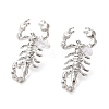 Alloy Ear Studs EJEW-U002-06S-1