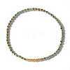 DB Flat Round Seed Beads Stretch Bracelets for Women MP5694-1