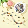 100Pcs 10 Colors Electroplate Glass Beads Sets EGLA-YW0005-56A-4
