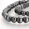 Non-magnetic Synthetic Hematite Beads Strands G-Q943-34-1