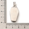 304 Stainless Steel Enamel Pendants STAS-U035-44P-3