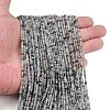 Natural Aquamarine Beads Strands LS-G-L628-D10-2x2mm-02-1