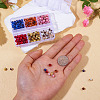 175pcs 5 colors Drawbench Style Dyed Natural Freshwater Shell Beads SHEL-PJ0001-01-5