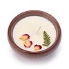 SaddleBrown Porcelain Candles DIY-P009-D06-2