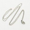 Tarnish Resistant 304 Stainless Steel Necklaces STAS-D022-01-1