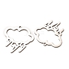 201 Stainless Steel Pendants SA-CBA49C1-05P-2