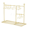 SUPERFINDINGS Iron Doll Clothes Rack & Hangers DJEW-FH0001-16A-1