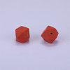 Hexagonal Silicone Beads SI-JX0020A-81-1