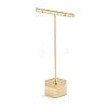 Aluminum Alloy T- Shape Earring Display Stand EDIS-WH0005-07G-B-1