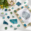 500G 4 Styles Mosaic Tiles Porcelain Cabochons DIY-SP0007-72-4