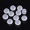 Transparent Frosted Acrylic Beads LS-FACR-N004-003-1