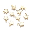 304 Stainless Steel Charms STAS-F159-43G-1