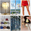 500Pcs PVC Plastic Pendants KY-GF0001-67B-05-5