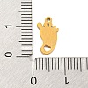 304 Stainless Steel Charms STAS-Q306-01G-B-3