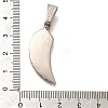 304 Stainless Steel Pendants STAS-Z110-18AS-3