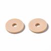 Flat Round Eco-Friendly Handmade Polymer Clay Beads CLAY-R067-12mm-53-6