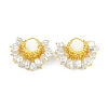 Brass Hoop Earrings for Women EJEW-Q391-16G-2