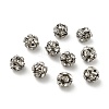 7mm Brass Rhinestone Beads X1-KK-S519-01B-P-1