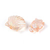 Ocean Theme Transparent Acrylic Beads TACR-T028-69-01D-4