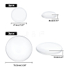 Olycraft 6Pcs 2 Style Door Knob Wall Shield Transparent Round Soft Rubber Wall Protector AJEW-OC0002-22-3