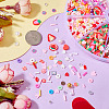 70G 10 Styles Handmade Polymer Clay Sprinkles Mix CLAY-SW0001-03A-7