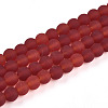 Transparent Glass Beads Strands GLAA-T032-T6mm-MD20-1