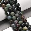 Natural Indian Agate Beads Strands G-G175-A06-01-1