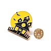 Halloween Alloy Enamel Brooches JEWB-K021-01C-G-3