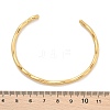Ion Plating(IP) 304 Stainless Steel Cuff Bangles X-BJEW-H323-01G-5