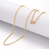 Ion Plating(IP) 304 Stainless Steel Necklace LS-STAS-J023-02G-1