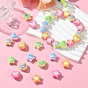 50Pcs 10 Styles Opaque Acrylic Beads OACR-CJ0001-88-6