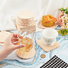 Olycraft 24Pcs 2 Styles Wooden Cup Mats AJEW-OC0004-63-3