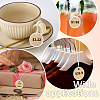 100Pcs Blank Round Paper Price Tags AJEW-BC0010-88A-5