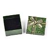 Flower Printed Cardboard Jewelry Boxes CBOX-T006-07E-3